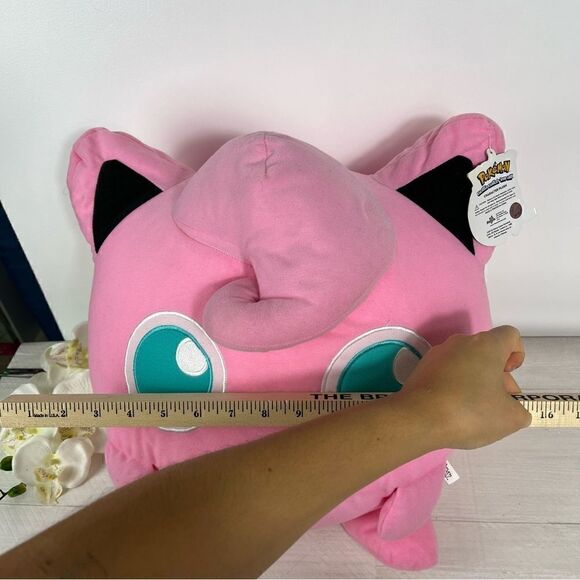 Pokémon Large JigglyPuff Plush Toy 15x15” - Picture 7 of 11